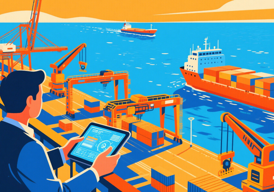 Supply Chain Risk Management Diagram