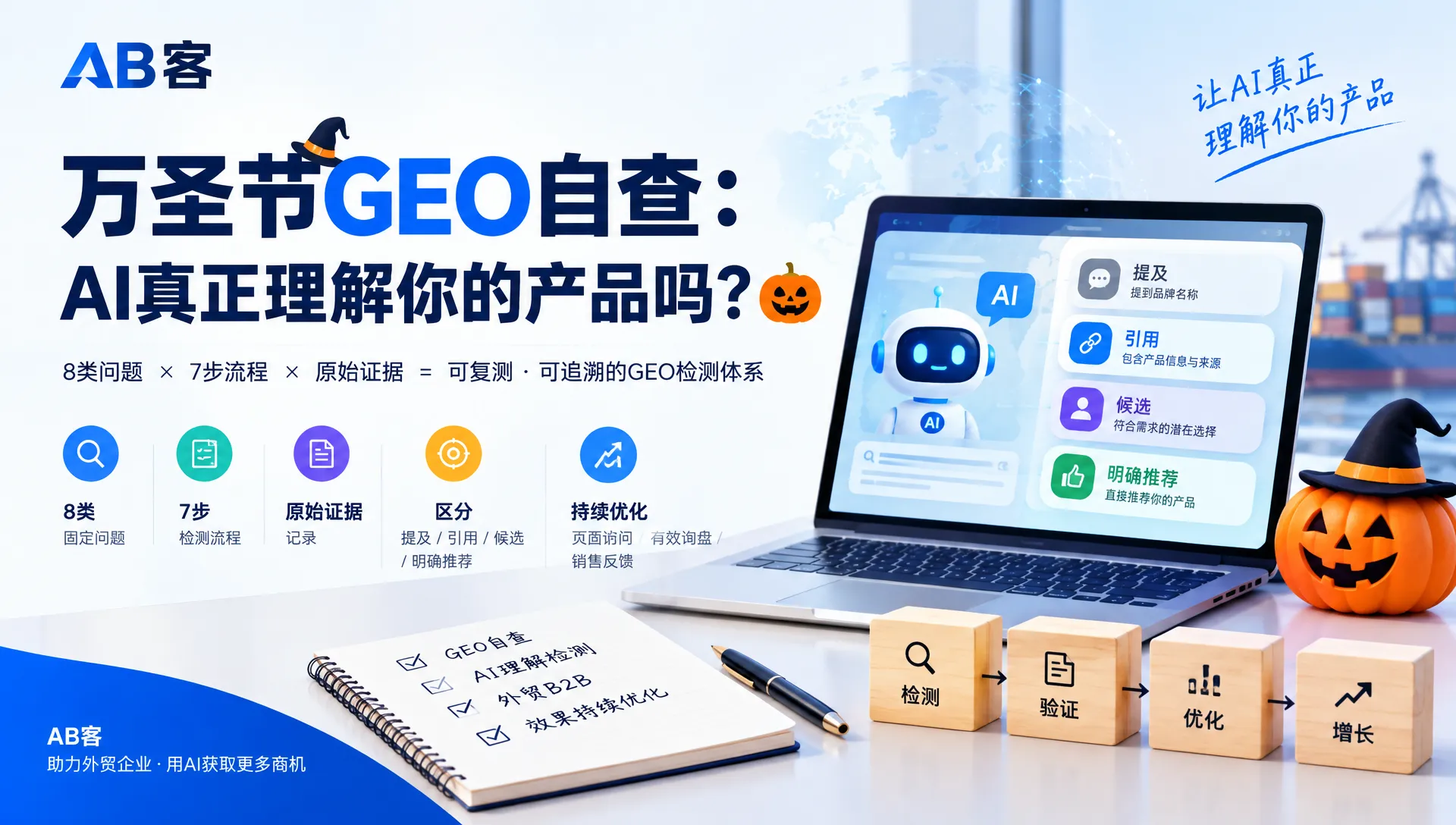 万圣节GEO自查:AI真正理解你的产品吗?|AB客