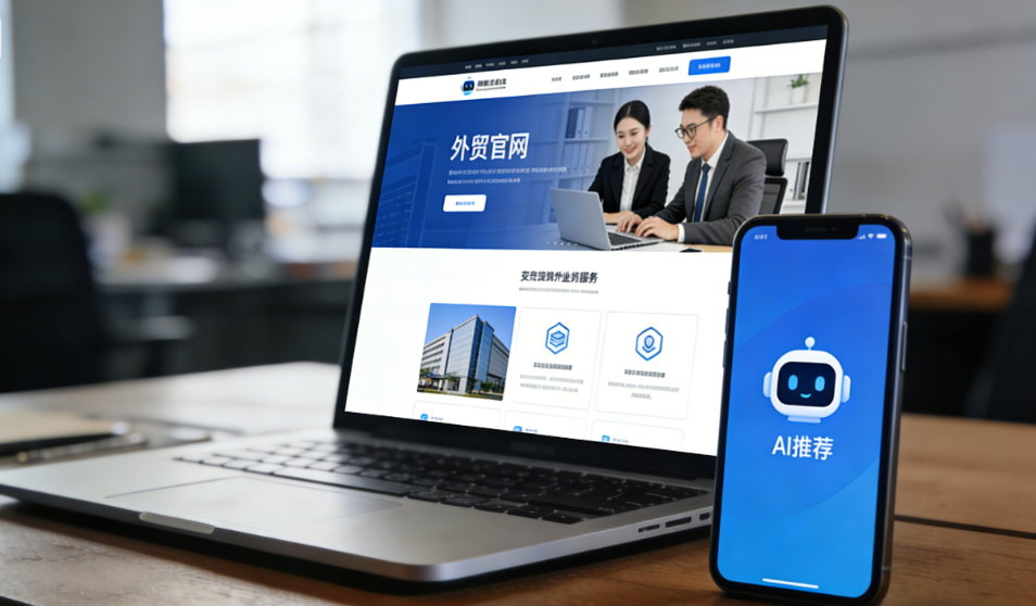 AI驱动的多语言B2B网站系统架构图