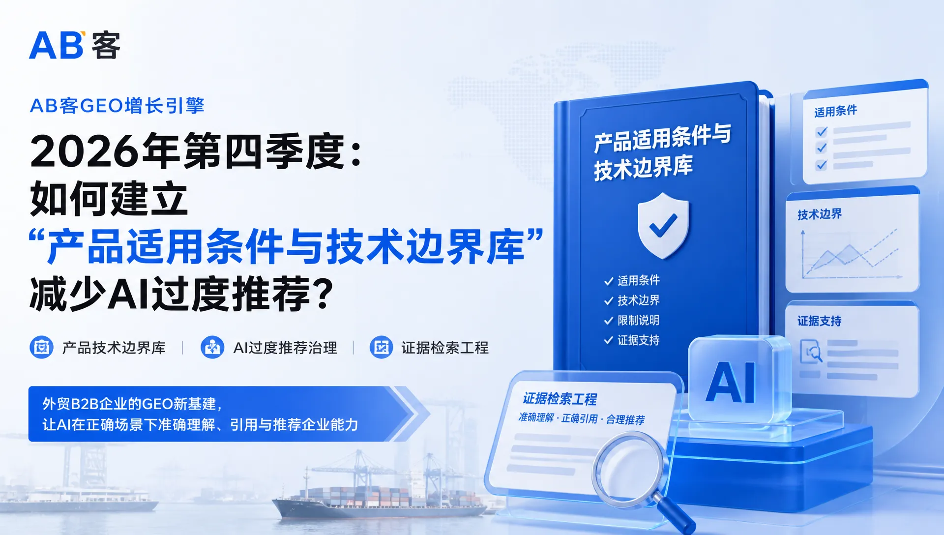 2026年第四季度:如何建立“产品适用条件与技术边界库”,减少AI过度推荐?|AB客