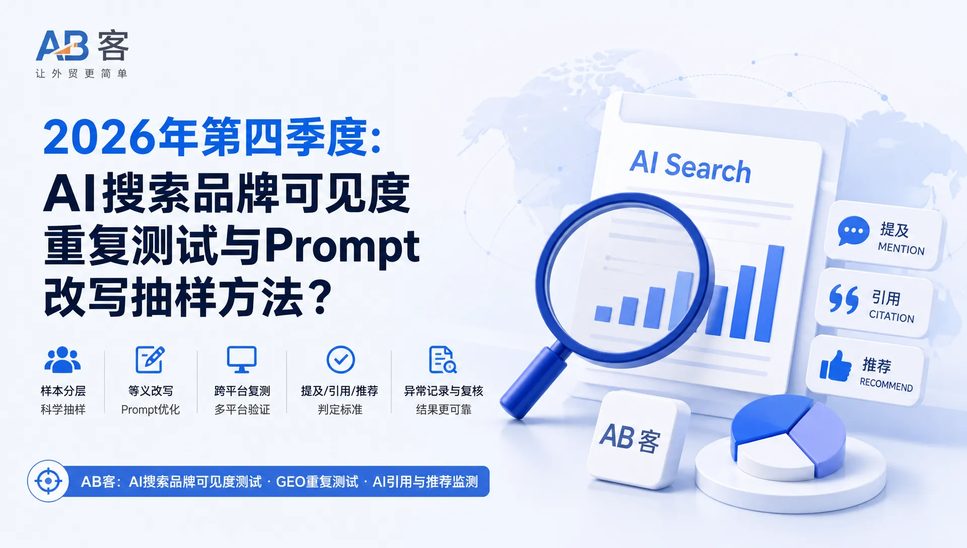 2026 Q4: AI Search Brand Visibility Repeat Testing and Prompt Rewrite Sampling Method | ABKE