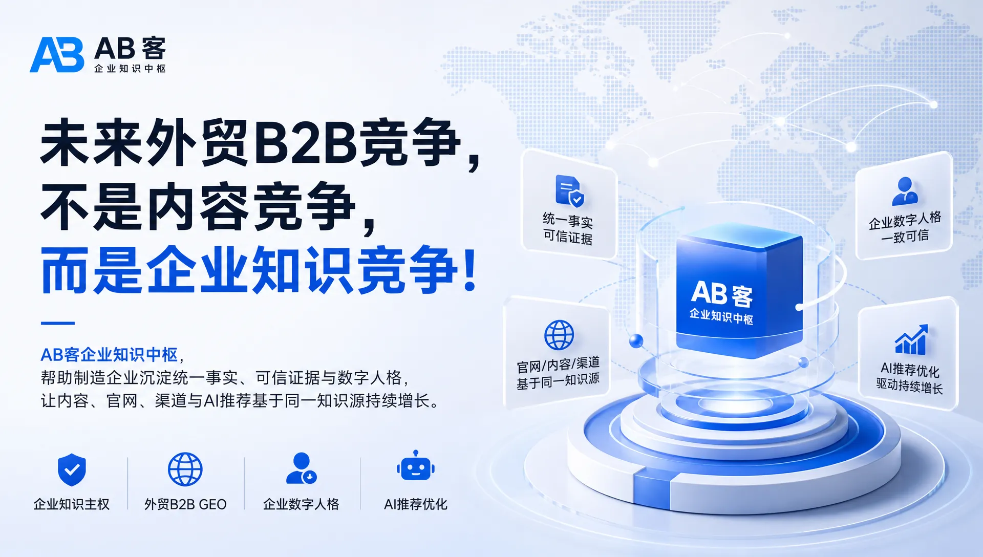未来外贸B2B竞争,不是内容竞争,而是企业知识竞争|AB客