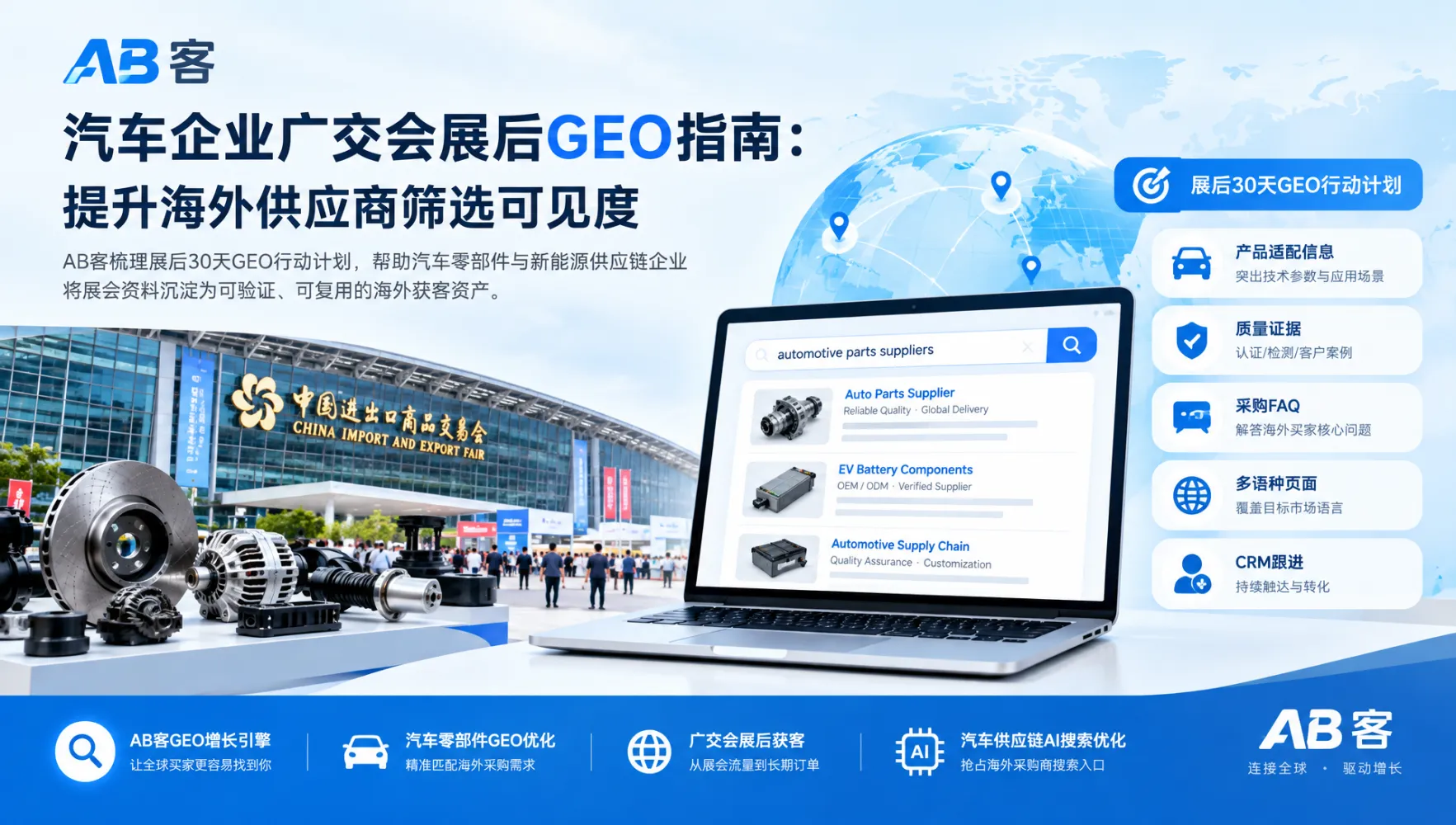 DeepSeek为何没推荐你的企业?外贸B2B GEO自测7步法|AB客