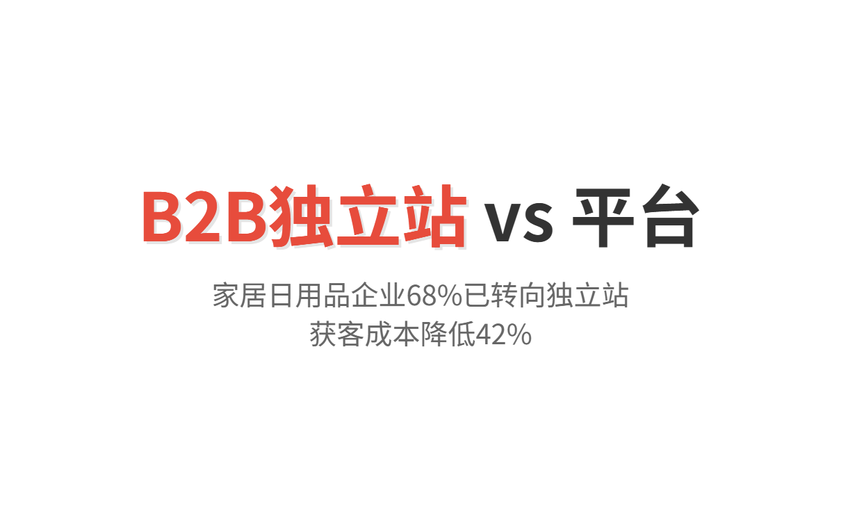 外贸B2B全行业指南:消费品行业为什么离不开B2B外贸独立站? 外贸B2B全行业指南:消费品行业为什么离不开B2B外贸独立站?